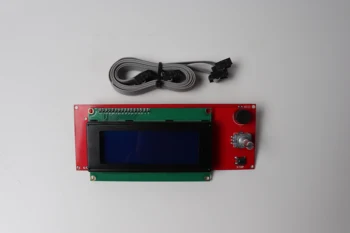 2004 Visor LCD 3D de Controlador de Impressora Com Placa de RAMPAS 1.4 Mendel 20 caracteres x 4 linhas Para Anet A8 Prusa i3 mk2 mk2s