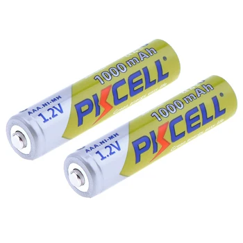 24PC PKCELL AAA 1000mA Bateria NIMH 3A AAA Recarregáveis da Bateria Pilhas De 1,2 V Ni-MH Baterias para Câmera Lanternas Brinquedos