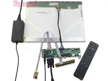 Yqwsyxl Kit para B156HW01 V5 V. 5 TV+HDMI+VGA+AV+USB ecrã LCD LED de Controlador de Placa de Driver