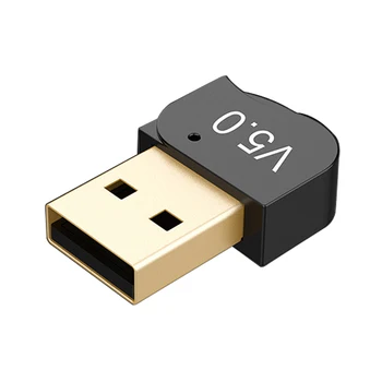 Dongle USB sem fios Bluetooth 5.0 transmissão de 20M de compartilhamento de arquivos de plug and play para computadores portáteis, o Suporte a dispositivos móveis windows 7/8/10 xp Vista