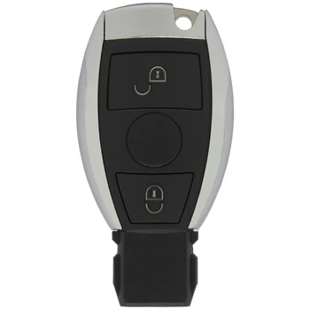 WhatsKey 5Pcs 3 Botões de Carro Smart Remote Chave Para a Mercedes Benz 2000+ NEC&BGA Chip 315/433MHz MB E W211 W203 W204 W212 W221 CLK