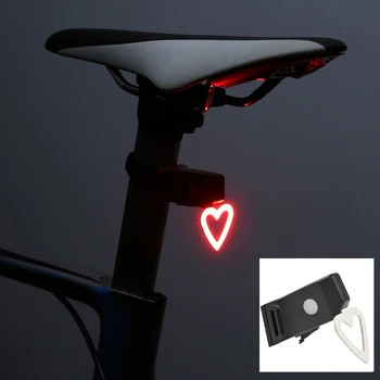 Múltiplos Modos de Iluminação a Luz de Bicicleta de Carga USB Conduziu a Luz de Moto em Flash Cauda Traseira da Bicicleta as Luzes para as Montanhas Selim de Bicicleta
