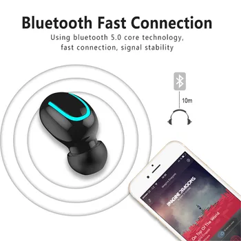 Bluetooth sem Fio do Fone de ouvido Fones de ouvido sem Fio Bluetooth Fone de ouvido Sport Em-Orelha Fones de ouvido Estéreo de Som para iphone Samsung XiaoMi