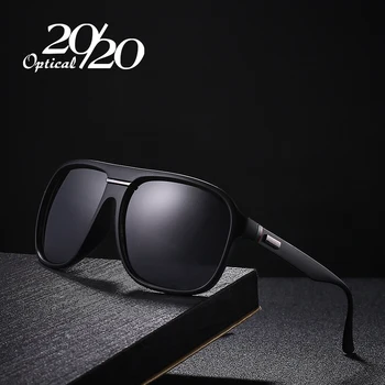 20/20 Vintage Polarizada dos Homens Óculos de sol Óculos de Sol Preto Moldura de Condução de Óculos Masculino de Óculos para homem Oculos PL303
