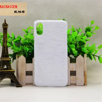 A mistura de 3D em Branco Sublimação Fosco e Brilhante de telefone de plástico de caso 100
