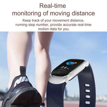 QW16 Smart Watch Novos Esportes Fitness Actividade de frequência Cardíaca Tracker Pressão Arterial Smart Watch Android Smartband Feminino Relógio