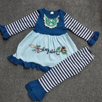2020 Bebê Recém-nascido Primavera-outono de Roupas de Algodão Azul Bebê de Presente de Natal Romper Meninas Fantasias de Animais Boutique Pijama de Romper
