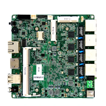 Bay Trail CPU J1900 4 LAN placa-Mãe do Servidor de rede da placa mãe