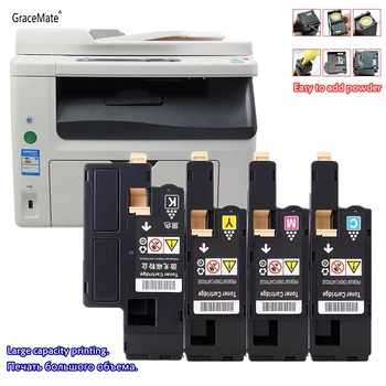 GraceMate 1700 Compatível Laser colorida Cartucho de Toner para impressora Epson AcuLaser C1700 C1750 C1750N C1750W CX17NF CX17WF com batata frita