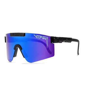Siamese lente topo plano óculos tr90 quadro Azul espelhado Permeável Esporte Óculos de sol Polarizados Permeável homens/mulheres Eyewe