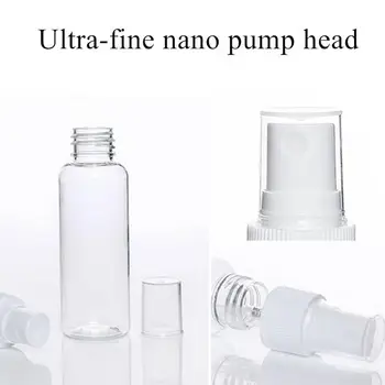 5/10pcs 100ml portátil transparente frasco de spray sub-garrafa desinfecção de garrafa de água de beleza, pequeno regador frasco de loção