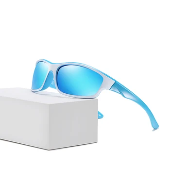 AEVOGUE Homens Polarizada Esporte Óculos de sol TR Quadro de Marca Designer de Óculos de proteção Óculos de Sol UV400 AE0908
