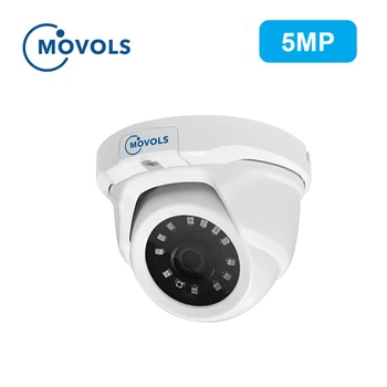 MOVOLS Câmera de Segurança ao ar livre 5MP AHD Câmara 2592 x 1944 TVI / CVI / CVBS do CCTV do Sensor Sony Varifocal Câmera Dome Analógica