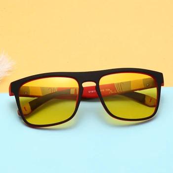 O Design da marca Homens Óculos de sol Polarizados do sexo Masculino Praça de Condução Óculos de sol Vintage para Revestimento de Óculos de Sol UV400 Tons oculos de sol