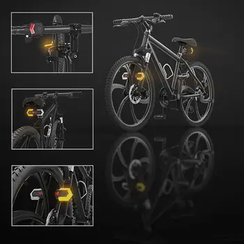 Bicicleta piscas Dianteiros e Luz Traseira lanterna traseira da Bicicleta de Ciclismo de Luzes de Segurança
