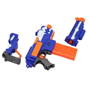 Elétrica Dardos Brinquedo de Airsoft Para Nerf Gun Macio 7,2 CM Furo de Cabeça de Marcadores de Espuma Seguro Otário Bala Para Nerf Blasters Meninos Brinquedo Crianças