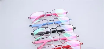 Crianças de Metal de um Quadro Completo de Óculos Meninos Míope Ambliopia Óculos Bonito Meninas Óculos de Armação EV0281