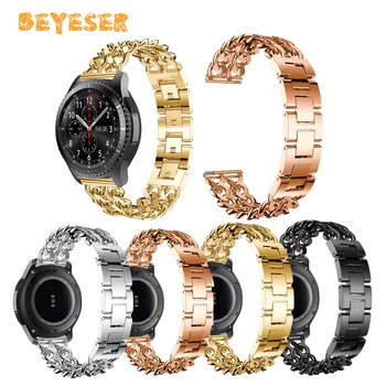 Pulseira de substituição Para Samsung Engrenagem S3 metal correias de relógios pulseira de acessórios Inteligentes Para Samsung Engrenagem S3 Cassic correia de pulso
