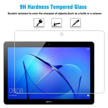 Vidro temperado Filme para Huawei MediaPad T3 10 9.6 Polegadas Tablet HD Anti-impressão digital Impermeável Película Protetora