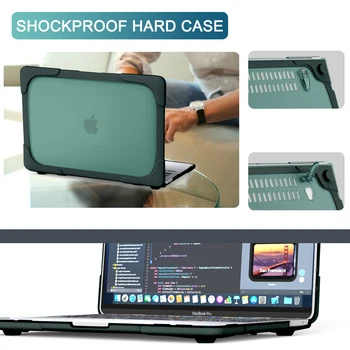 Laptop Dobrável Caso do Suporte Para manter o seu Macbook Pro Retina de 11 de 16 polegadas com Touch Bar de Ar Novo Pro 13 2020 a2289 A2251 A2179 A2338
