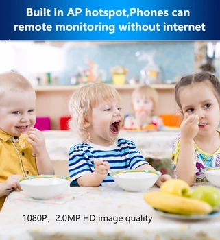 Câmera do IP do HD 1080P WiFi Doméstica Câmera PTZ IR de Visão Noturna bebê monitor de Casa de Vigilância por câmera de Segurança ip câmera