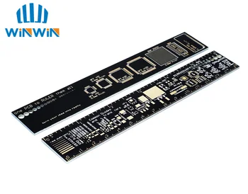 I72 10pcs PCB Régua Para Engenheiros Eletrônicos Para Geeks Fabricantes Para os Fãs do PWB de Referência Régua PCB Unidades de Embalagem v2 - 6
