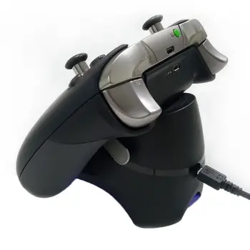 O Controlador sem fio do Carregador Estação de Carregamento do Carregador Dock Stand Micro USB para XboxOne Original Gamepad XboxOne Controladores de Elite