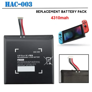 HAC-003 4310mAh Substituição de Bateria Carregador de Bateria de Reparação de Parte para Nintend Nitendo Mudar ConsoleRechargeable Baterias Li-ion