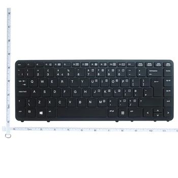 O inglês BRITÂNICO do teclado do Portátil para HP EliteBook 840 G1 850 G1 840 G2 850 Série G2 reino UNIDO layout NÃO Retroiluminado SEM pino