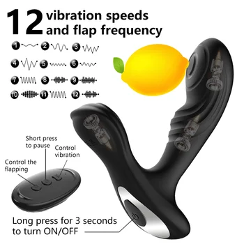 Masculino Massagem de Próstata Vibrador Vibrador Sexshop Plug Anal Impermeável Pênis Estimulador Plug anal Brinquedo para as Mulheres Erotismo e Brinquedos Sexuais