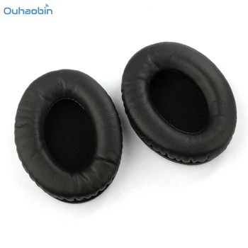 Ouhaobin Preto Almofada de Substituição de Almofadas para fone de ouvido QuietComfort QC15 QC2 AE2 AE2I Fones de ouvido de Alta Qualidade Almofadas Aug30