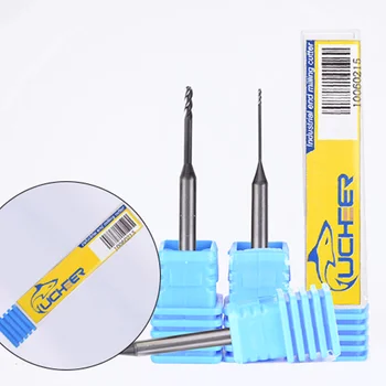 UCHEER 1pc/set cad cam dental brocas de Roland Fresa DLC/DC, Revestimento para a Zircônia Bloco Disponíveis 0,6 mm, 1,0 mm, 2,0 mm