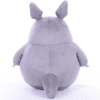 45CM Totoro Brinquedos de Pelúcia Macia Pelúcia Animais dos desenhos animados de Almofadas do Coxim Bonito Gato Gordo Chinchilas Crianças de Aniversário, Presente de Natal