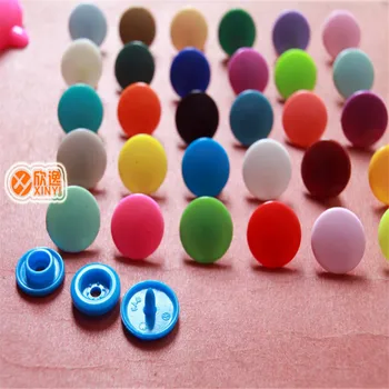Cor da mistura de 500 unidades vendidas KAM T5 snap botões de acessórios de vestuário, de um total de 25 cores