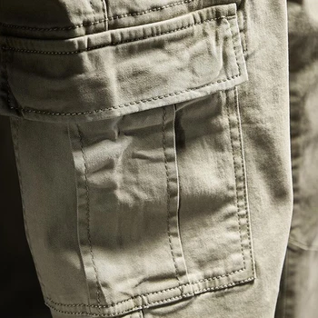 HALACOOD Marca de Moda masculina Bolsos Laterais de Carga Calças de Harém Preto Casual Masculino Corredores de Calças de Moda Casual Streetwear Calças
