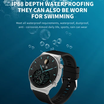 2021 Novo C12 Smart Watch Homens 2021 GT 2 Pro Pressão Arterial Monitor de Oxigênio IP68 Impermeável Smartwatch Para Huawei Assistir GT 2 Pro M5