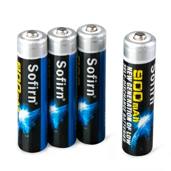 Sofirn Bateria AAA 900mah Célula 1.2 v 3A Recarregáveis AAA Bateria para Câmera de Brinquedo, Lanterna de Protecção contra Sobretensões Eco-amigável