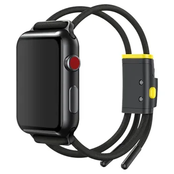 Corda de bloqueio correia 3/4/5 geração 42/44 Correia de Relógio para a Apple Faixa de Relógio 42/44mm Esporte Pulseira para o iWatch Série 3/4/5