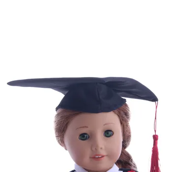 Roupas de boneca Graduação, Doutorado, Graduação Vestido De 18 Polegadas-Americana 43Cm Bebê recém-Nascido Boneca Nossa Geração , Para o Bebê