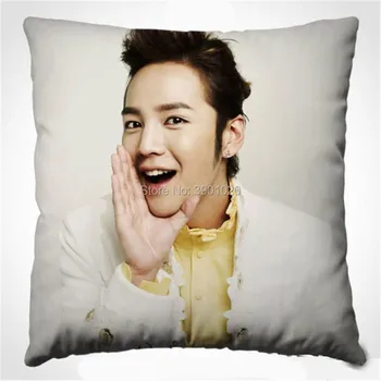 Novo Kpop infinito travesseiro Kim Myung Soo namorado presentes Jang Keun Suk almofada Quadrada