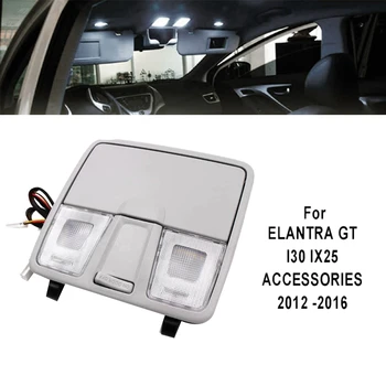 Luz de Teto do carro Console Luz de Leitura Óculos de Caixa para Hyundai Elantra GT, I30 IX25 de 2012 a 2016