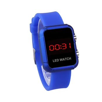 Moda das Mulheres Relógios de Desporto Inteligente Relógio Digital Homens Eletrônicos Relógios de pulso LED Exibição de Data Pulseira de Silicone Pulseira de Relógio Crianças