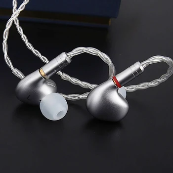 NOVO TINHiFi T2 Plus Unidade Dinâmica de Metal Fones de ouvido hi-fi de Baixo MP3 DJ de Fone de ouvido de 3,5 mm Tampão de ouvido Fone de ouvido Com MMCX Cabo de ESTANHO T2