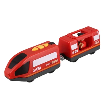 Controle remoto do Trem Elétrico Compatível com o Trem de Madeira Faixa de Brinquedos Brinquedos para as Crianças