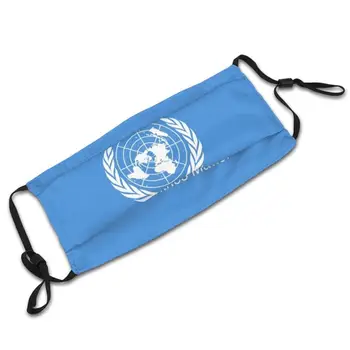 Todos Os Países Matéria Máscara De Pano Reutilizáveis De Impressão, Filtro Lavável Político Troll América Mundial Das Nações Unidas Bandeira Patriota