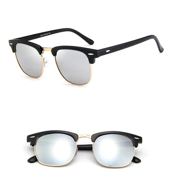 2019 homens Novos Óculos de sol das Mulheres de Condução Espelhos vintage Para Mulheres Reflexiva televisão lente Raios de Óculos de Sol Feminino oculos UV400