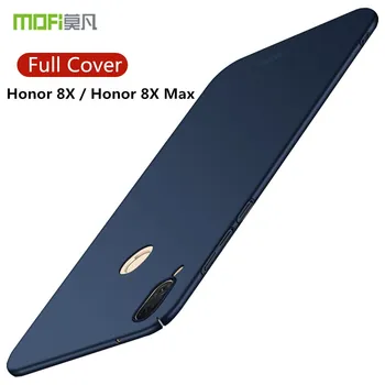 Huawei Honor 8X Caso Honra 8X Max. Caso MOFI de Luxo PC Hard Case Para o Huawei Honor 8X Honor8X 8 X 8Xmax Tampa de Trás da caixa do Telefone