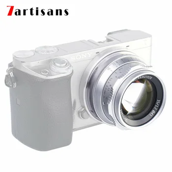 7artisans 35mm F1.2-Primeiro-Lente para Sony E-mount / / para Fuji XF APS-C Manual da Câmera Mirrorless Lente de Foco Fixo A6500 A6300 X-A1