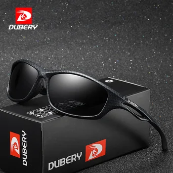 DUBERY o Design da Marca Polarizada HD Óculos de sol dos Homens Dring Tons Masculina Óculos de Sol Para Homens Verão Espelho Oculos Óculos de proteção UV400 166