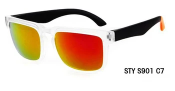 ZSMEYE marca de 21 de moda cores quentes venda por grosso praça homens e mulheres oculos leme espelhado de sol 43 UV400 frete grátis